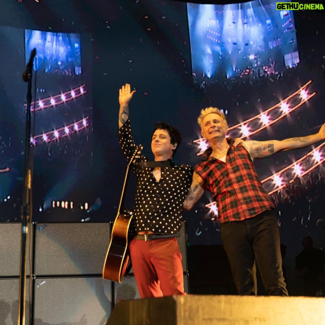 Billie Joe Armstrong - 180.8K Likes - Here’s to a half century around the sun for this brilliant human! 40 years of friendship and musical adventures together. From Rodeo to Mars! I love you Mike . Happy birthday @mikedirnt