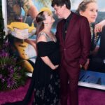 Billie Lourd Instagram - 🌺🤰🏻🌺 custom @louisvuitton by 👑 @nicolasghesquiere for the @tickettoparadise premiere last night 🖤