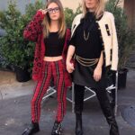 Billie Lourd Instagram - 🥂👯‍♀️🥂HAPPY BIRTH TO MY #WORKWIFE but also #REALLIFEWIFE #BILSLIE #COCOLLORY #MARGTANA #MEADINTER #URSULARK 4 lyfe!!! I LOVE YOU @lesliegrossman !!! Bestie stuff