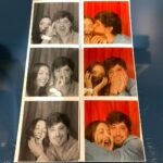 Billie Lourd Instagram - 🤳🏼👩🏻‍🤝‍👨🏼🤳🏼#parentsnightout means #gettingdrunkoffonedrink obligatory #photoboothpics at #saddleranch and #randomtouristyselfies on #sunsetstrip followed by an #8pmbedtime #momanddad Saddle Ranch West Hollywood