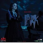 Billie Lourd Instagram - 🦷🧛🏽‍♀️🦷#AHSdoublefeature premiered last night and is on @hulu today so in typical me fashion I obvi had to post this rando compilation of me as Lark living my truth rocking vampire teeth and face shields galore?!? #larkinthedark #barkbarkitslark #ohharkitslark #larkinthepark