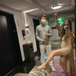 Billie Lourd Instagram – 🦵🏼👩‍❤️‍👨🦵🏼#parentsnightout means forcing @avstenrydell 2 take a bunch of #touristypics of you puttin your #legup #allovervegas and #runningdownupescalators (special shout out to GrandMa @aenclade and PopE @erickb310 4 hangin upstairs with the kid while we acted like kids) and yes I’m #doublefistingmilkbar #longestcaptionevergoesto Youth
