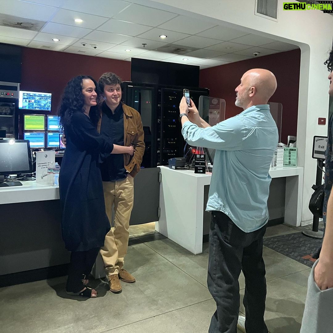 Billie Lourd Instagram - π»πΏπ»I got to see #WildflowerMovie on #zebigscreen for the first time last night and could not be more proud to have gotten to be involved in this incredible, heartwarming, funny af, brilliant film. Sorry 4 this blurry selfie I was 2 damn excited to take #properphotos. GO SEE WILDFLOWER IN THEATERS OR STREAM IT ON MARCH 21 OR DO BOTH IF UR A REAL BADDIE!!!!! I love my @morningmoonproductions fam more than any interweb post could ever express!!!