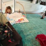 Billie Lourd Instagram - 🐣👨‍👩‍👧‍👦🐣#postpartum is all about #notleavingyourhouse #pawpatrol #pumping #friedchicken #rainbowfishsweatpants #fishstickersonyourface #unnecessarilylargewaterjugs #unnecessarilylargeotherjugs