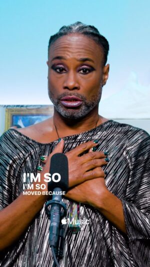 Billy Porter Instagram - Yes AND! 

Check out my convo with @oldmanebro + listen to my playlist for #TheMessage to help you during these uncertain times, only on @applemusic