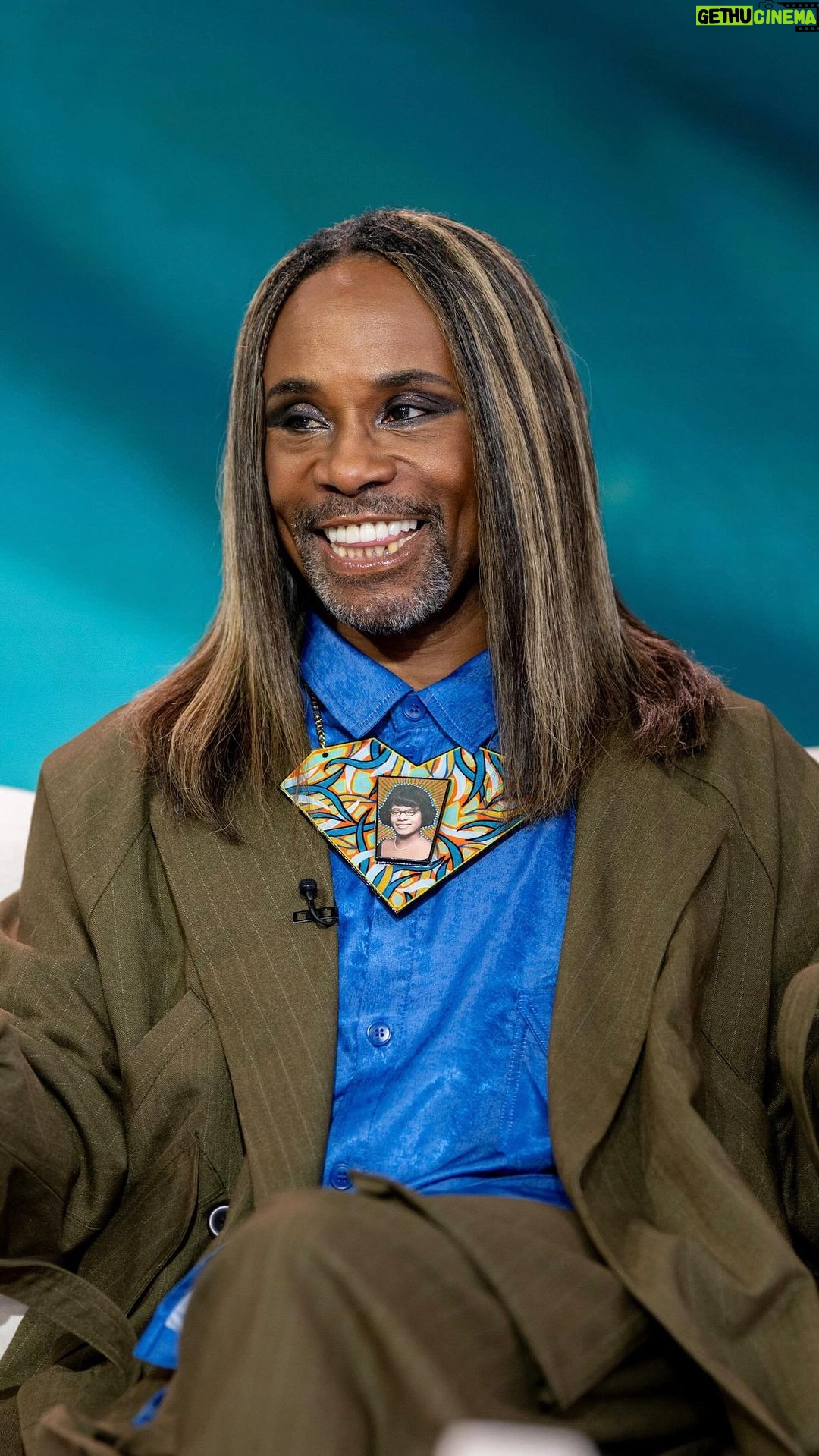 Billy Porter Instagram - This morning Billy Porter opened up about his relationship with his mother, saying that when you have support from your family, chosen or otherwise, “It’s much easier to navigate life.”