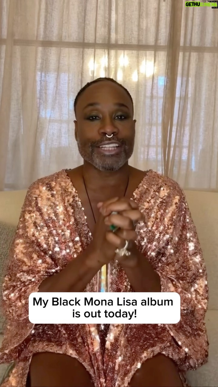 Billy Porter Instagram - My new album, Black Mona Lisa, is OUT NOW! Click the link in my bio to listen, stream, like, share, and tell all your friends! 🖤🖼️🎶
