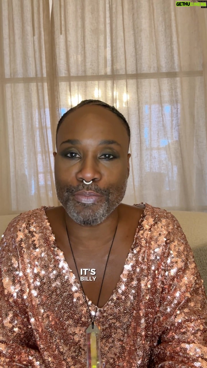 Billy Porter Instagram - Happy National #ComingOutDay 🏳️🌈🏳️⚧️💕