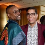 Billy Porter Instagram - Smiling and serving with @stevencanals! Happiest of Birthdays to you, dear friend 🎂🎈🎁 Photo: @frankmicelotta