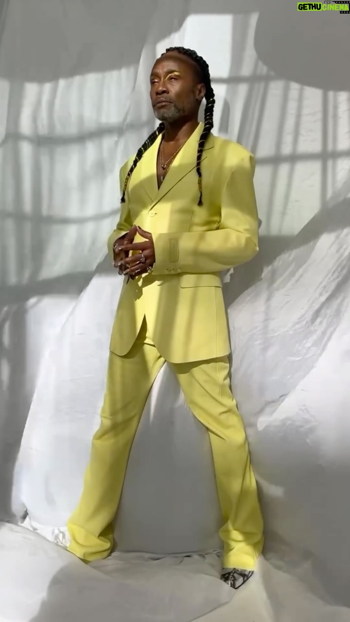 Billy Porter Instagram - On set with FASHION, cover star @theebillyporter moves with abandon in front of the camera, alternating sudden spins with balletic stances and graceful arm gestures. There’s a sense of freedom in his self-expression. “I think if I were younger, I would probably identify as non-binary. Because I don’t move through the world ultra-masculine. I don’t move through the world ultra-feminine. I’m just there.” 💥 To read more, head to the link in bio. FASHION’s March 2024 issue is available on Apple News+ on February 12 and on newsstands on February 19. Music: ‘Black Mona Lisa’ by Billy Porter Photographer @merzetti Creative Direction & Styling @georgeantono1 Hair @cheryltbergamyhair for @exclusiveartists @contentshaircare @ecostyle_us @dysonhair Makeup @lasonyagunter Beauty Direction @suziemgalway Art Direction @daniellesuzanne_ Words by @bernadettemorra Gaffer @shaynegrayphotography Fashion assistants @lexisayala @tess_jameson Fashion interns @hodalygarciastyle #KeilaGarcia #FASHIONCanada #UnapologeticallyOurselves