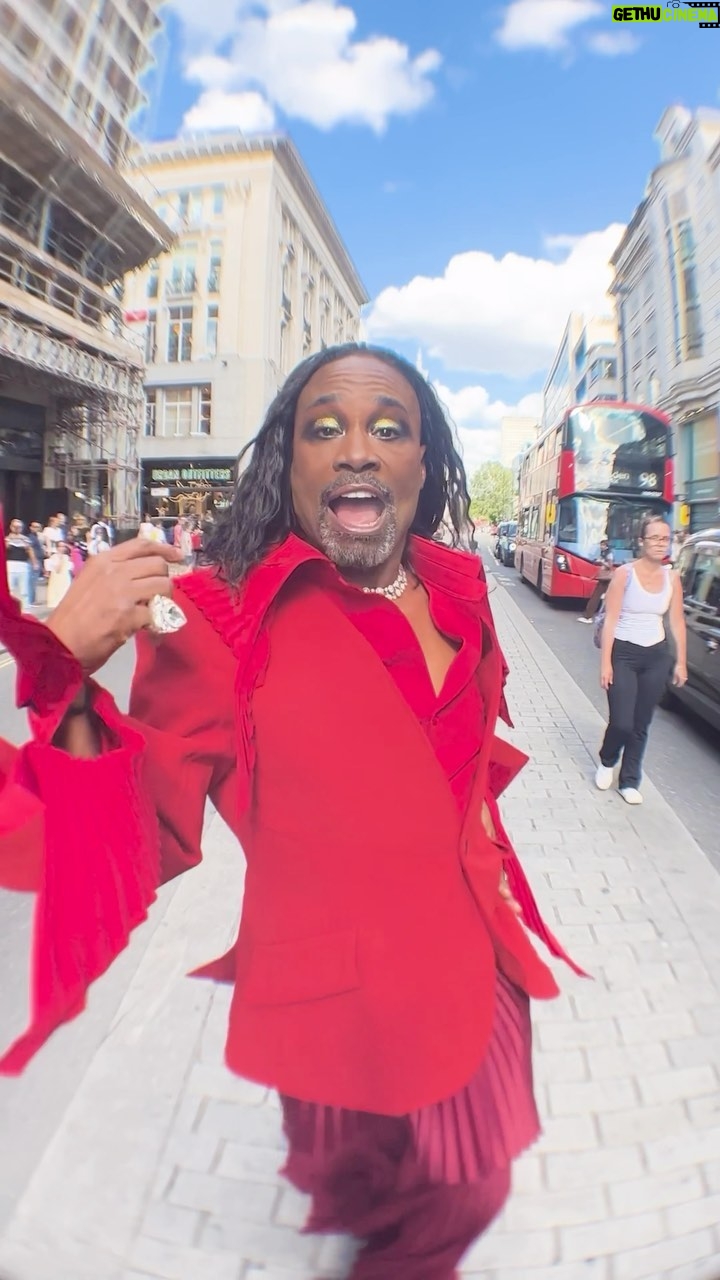 Billy Porter Instagram - 💦💦💦 London, UK