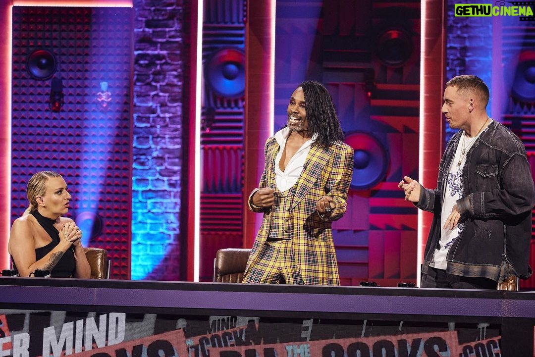 Billy Porter Instagram - ICYMI: Roisin Murphy, Dermot Kennedy, and I joined the regulars for Never Mind the Buzzcocks (S3, ep 6) on Sky Max and NOW #NMTB @skytv @nowtv Yes, y’all, the legendary pop culture panel show, hosted by Greg Davies, airs in England but I’m working on getting a clip to share with you all soon. It’s a lot of fun.