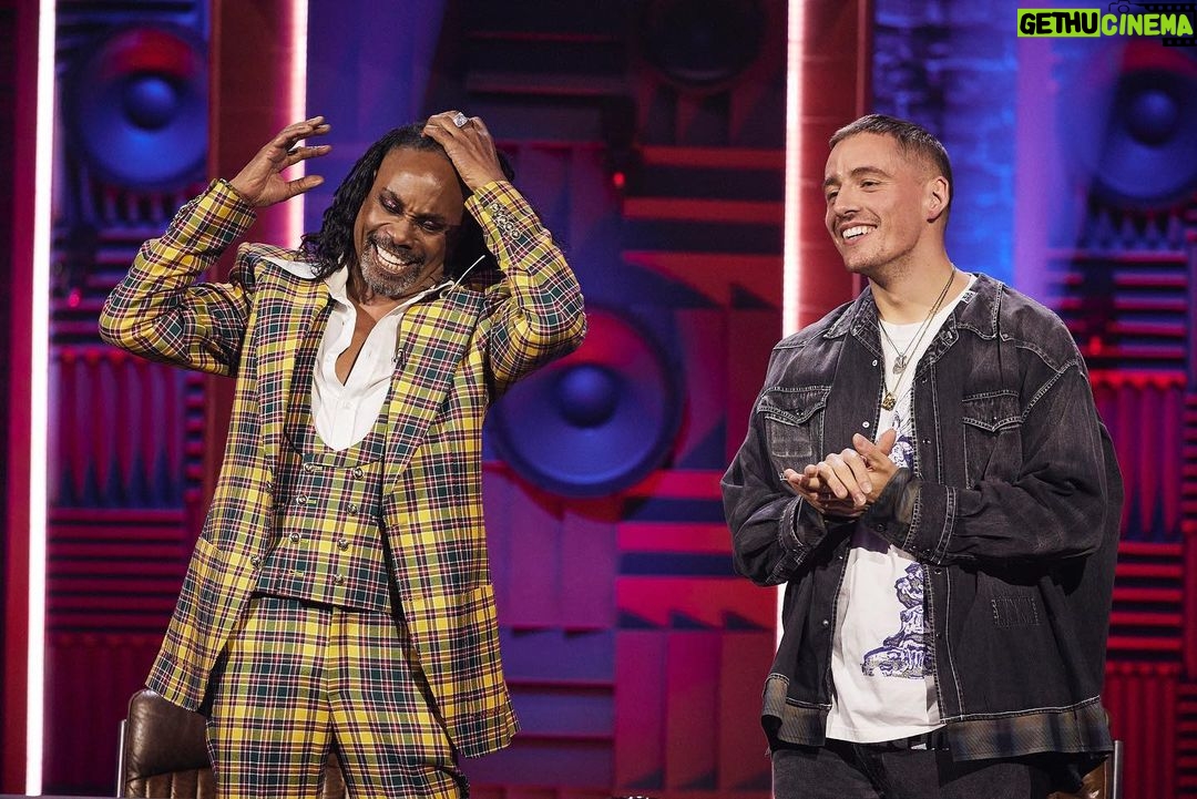 Billy Porter Instagram - ICYMI: Roisin Murphy, Dermot Kennedy, and I joined the regulars for Never Mind the Buzzcocks (S3, ep 6) on Sky Max and NOW #NMTB @skytv @nowtv Yes, y’all, the legendary pop culture panel show, hosted by Greg Davies, airs in England but I’m working on getting a clip to share with you all soon. It’s a lot of fun.
