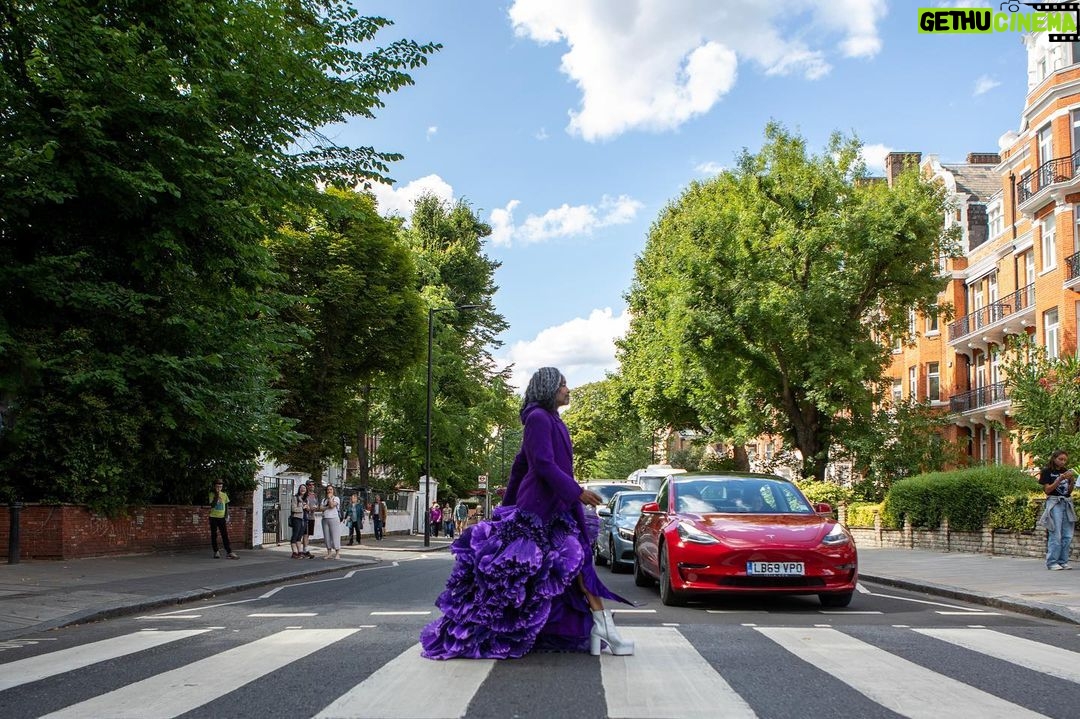 Billy Porter Instagram - #AbbeyRoad but make it #fashion 💜