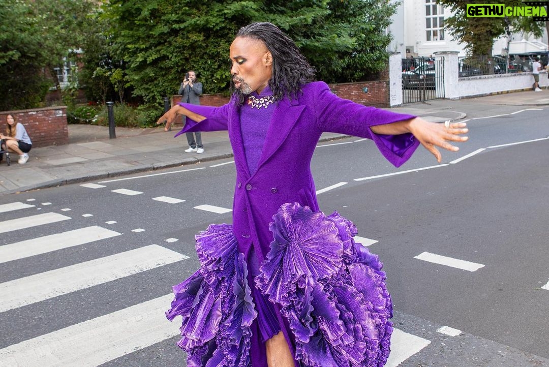 Billy Porter Instagram - #AbbeyRoad but make it #fashion 💜
