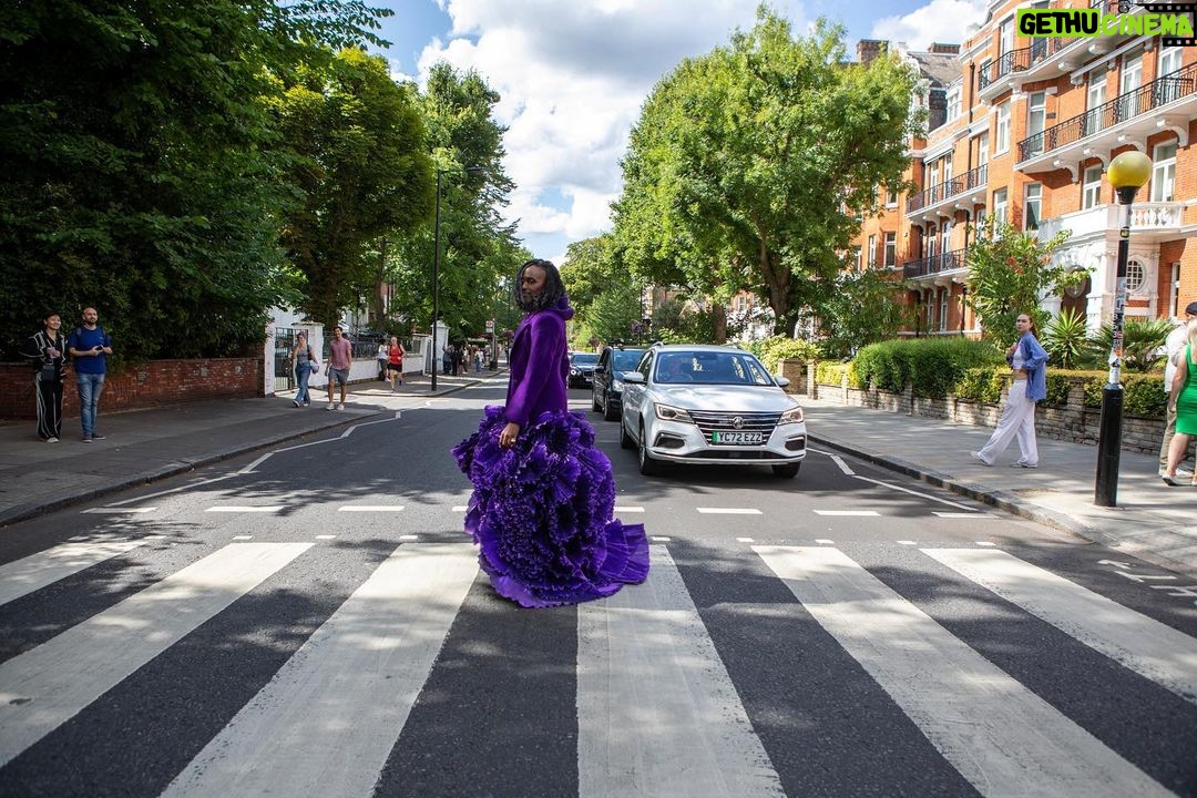 Billy Porter Instagram - #AbbeyRoad but make it #fashion 💜