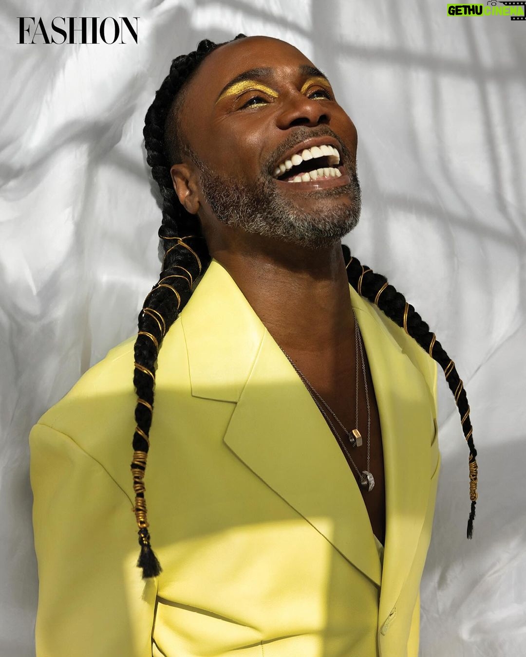 Billy Porter Instagram - “Fashion exists in a really expansive space for me,” says @theebillyporter. “It’s spiritual and political. Every time I show up, I’m a walking piece of activist art.” The star’s efforts to de-gender clothing are nothing short of magnificent. Since breaking the internet in a Christian Siriano tuxedo gown in 2019, every one of his Met Gala and red-carpet appearances has nudged forward the concept of what a man could, and perhaps even should, wear. Head to the link in bio to read more. 🌟 FASHION’s March 2024 issue is available on Apple News+ on February 12 and on newsstands on February 19. Photographer @merzetti Creative Direction & Styling @georgeantono1 Hair @cheryltbergamyhair for @exclusiveartists @contentshaircare @ecostyle_us @dysonhair Makeup @lasonyagunter Beauty Direction @suziemgalway Art Direction @daniellesuzanne_ Words by @bernadettemorra Gaffer @shaynegrayphotography Fashion assistants @lexisayala @tess_jameson Fashion interns @hodalygarciastyle #KeilaGarcia #FASHIONCanada #UnapologeticallyOurselves