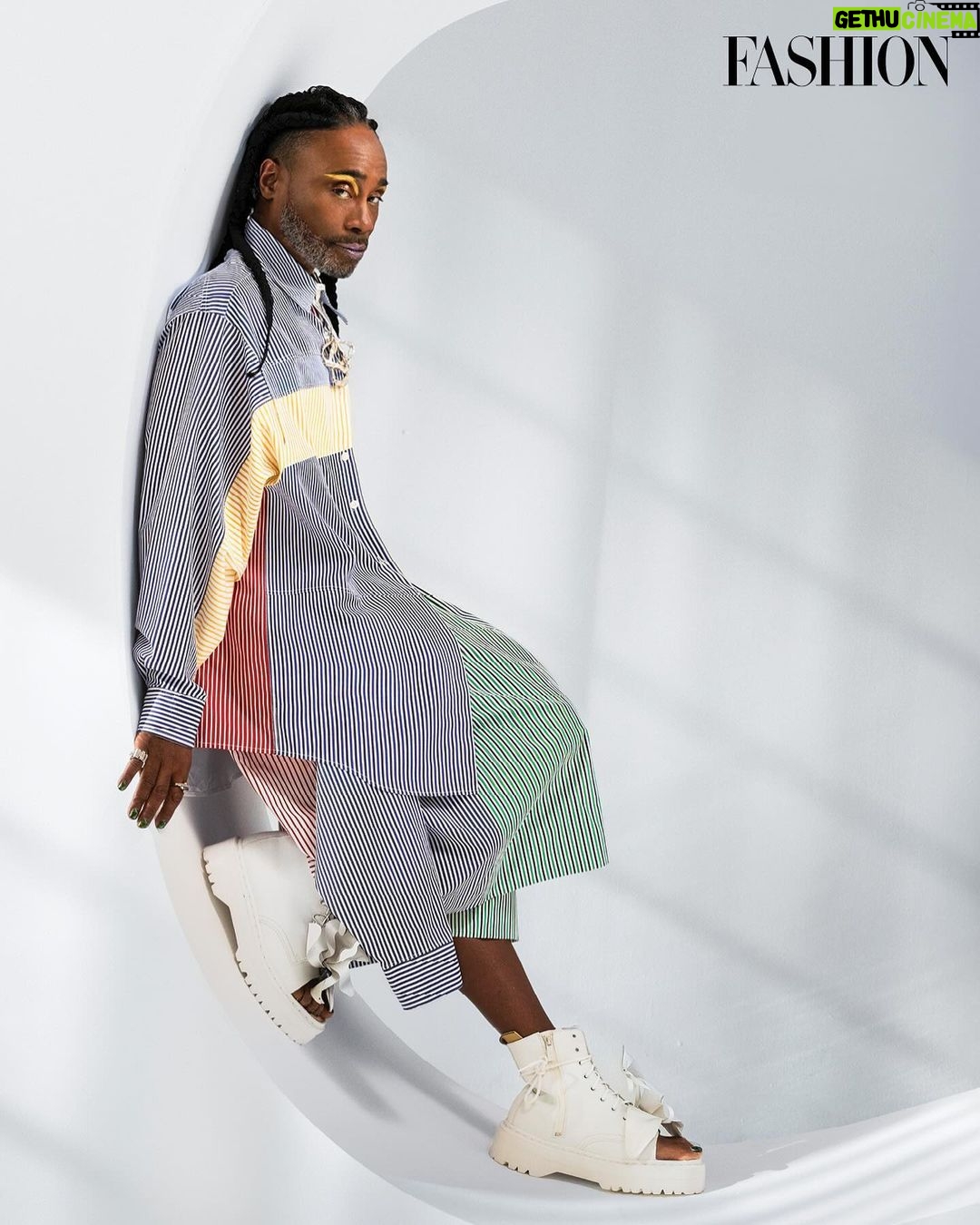 Billy Porter Instagram - “Fashion exists in a really expansive space for me,” says @theebillyporter. “It’s spiritual and political. Every time I show up, I’m a walking piece of activist art.” The star’s efforts to de-gender clothing are nothing short of magnificent. Since breaking the internet in a Christian Siriano tuxedo gown in 2019, every one of his Met Gala and red-carpet appearances has nudged forward the concept of what a man could, and perhaps even should, wear. Head to the link in bio to read more. 🌟 FASHION’s March 2024 issue is available on Apple News+ on February 12 and on newsstands on February 19. Photographer @merzetti Creative Direction & Styling @georgeantono1 Hair @cheryltbergamyhair for @exclusiveartists @contentshaircare @ecostyle_us @dysonhair Makeup @lasonyagunter Beauty Direction @suziemgalway Art Direction @daniellesuzanne_ Words by @bernadettemorra Gaffer @shaynegrayphotography Fashion assistants @lexisayala @tess_jameson Fashion interns @hodalygarciastyle #KeilaGarcia #FASHIONCanada #UnapologeticallyOurselves