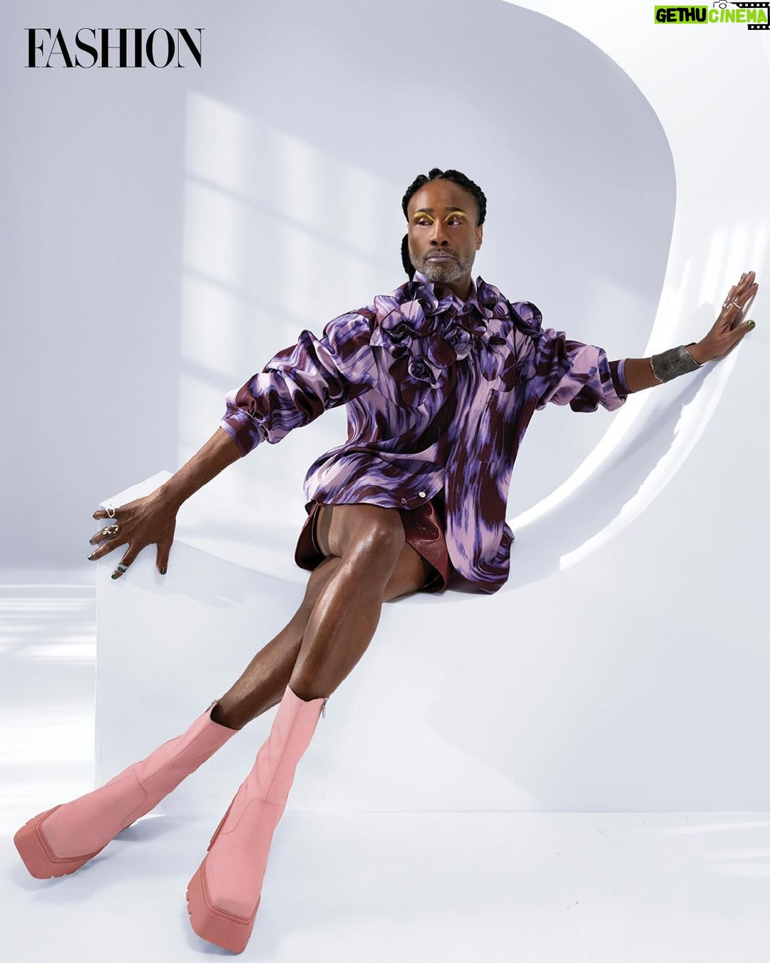 Billy Porter Instagram - “Fashion exists in a really expansive space for me,” says @theebillyporter. “It’s spiritual and political. Every time I show up, I’m a walking piece of activist art.” The star’s efforts to de-gender clothing are nothing short of magnificent. Since breaking the internet in a Christian Siriano tuxedo gown in 2019, every one of his Met Gala and red-carpet appearances has nudged forward the concept of what a man could, and perhaps even should, wear. Head to the link in bio to read more. 🌟 FASHION’s March 2024 issue is available on Apple News+ on February 12 and on newsstands on February 19. Photographer @merzetti Creative Direction & Styling @georgeantono1 Hair @cheryltbergamyhair for @exclusiveartists @contentshaircare @ecostyle_us @dysonhair Makeup @lasonyagunter Beauty Direction @suziemgalway Art Direction @daniellesuzanne_ Words by @bernadettemorra Gaffer @shaynegrayphotography Fashion assistants @lexisayala @tess_jameson Fashion interns @hodalygarciastyle #KeilaGarcia #FASHIONCanada #UnapologeticallyOurselves