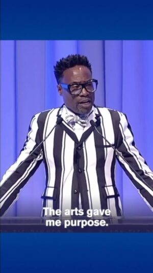 Billy Porter Instagram - Politicians are not the only thing on the ballot this year. The arts foster creativity, create free thinkers, encourage nimble and balanced decision making. Funding for arts is something that is consistently on the chopping block. The arts are constantly under the threat of censorship. Who would have thought that in 2024 people would still be banning and burning books! I am here to tell you: keep creating, keep dreaming, and most importantly, keep showing up.

Please check your voter registration status today. And register if you have not already done so. 🗳️