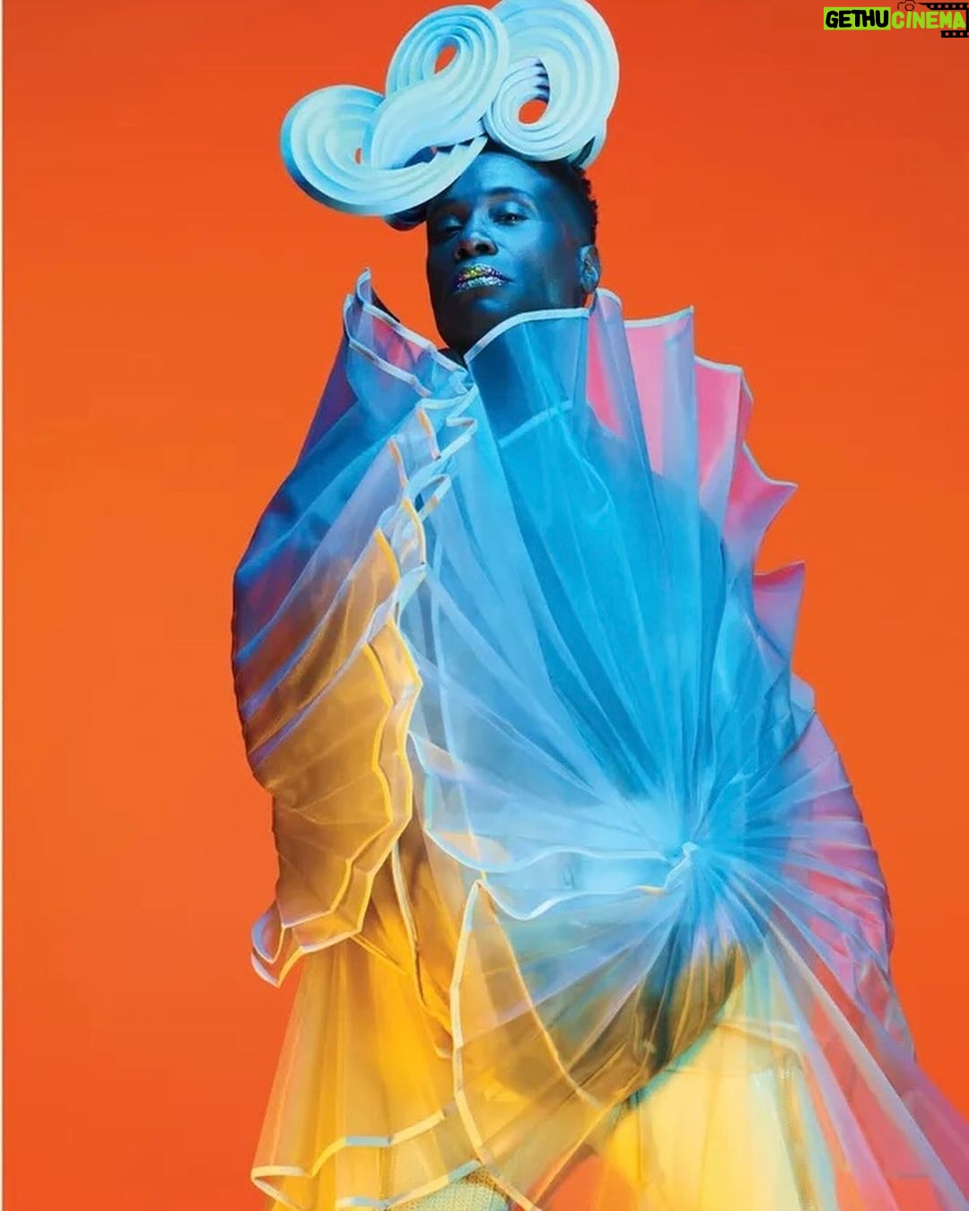 Billy Porter Instagram - Flashing back to my Feb 2020 @allure magazine cover. “Flamboyance was a silencing mechanism for a long time with me. Flamboyant was code for ‘You’re a f*ggot, and we don’t want you.’ Flamboyant was a word that was used to marginalize me and pigeonhole me and keep me in a box. You get in the room, you give them flamboyant, and then they come back to you with, ‘He’s too flamboyant.’ And that’s when I started to want to m*rder people.” One day, while watching an Oprah TV special featuring Maya Angelou and Iyanla Vanzant, he heard one of them mention the importance of shifting your mindset toward service to others. Then, one of the three claimed, the rest will work itself out. Something in that thought clicked for Porter. From across the table, his eyes grew wide with a mock realization: “It’s inside of your authenticity. The very thing that everybody’s telling you is wrong is exactly what you have to be.” I am #BlackHistory I am the #blueprint #historymaker #fashionfriday #fbf