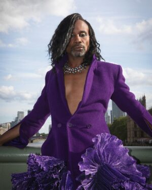 Billy Porter Instagram - “I think it pisses God off if you walk by the color purple in a field somewhere and don’t notice it.” #AliceWalker #TheColorPurple

#London #tbt