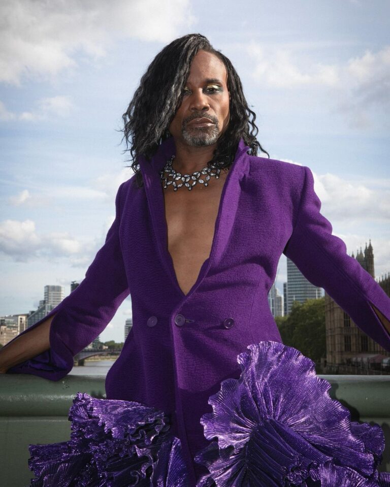 Billy Porter Instagram - “I think it pisses God off if you walk by the color purple in a field somewhere and don’t notice it.” #AliceWalker #TheColorPurple #London #tbt