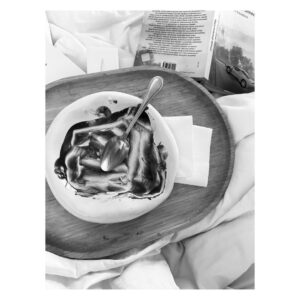 Birce Akalay Instagram - ________ She started the new one with excessive dog love, good friends, great food specially desert and plenty of sleep.