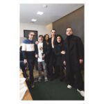 Birce Akalay Instagram - ____As The Crow Flies night of the celebration and before. My marvellous team and dear friends. Thank you! 🌹 Photo Credit: @ozguoze @b.a.d__works