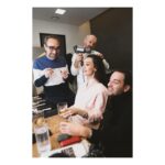 Birce Akalay Instagram - ____As The Crow Flies night of the celebration and before. My marvellous team and dear friends. Thank you! 🌹 Photo Credit: @ozguoze @b.a.d__works