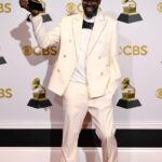 Black Coffee Instagram - I remain in awe of God’s grace and mercy; because I did not prepare a speech for the ceremony, with this post I would like to extend my gratitude. I thank God for the gift of music, for blessing me with a beautiful healthy family, a wonderful group of friends and fans from all corners of the world. Thank you to @cv0tta , the @alegriaagency team, @amanda_dandala & @soulisticagency team @dslevy and Kyle, as well as everyone at @wme. Thank you to all the artists that contributed and poured their all to Subconsciously - @angelos_music, @msaki_za, @jozzy, @jinaduofficial, @davidguetta, @maxineashley, @delilahmontagu, @pharell, @sabrinaclaudio, @tellamanofficial, @michaelmalih, @unarams, @diplo, @_elderbrook, @sunelmusician, @nduduzomakhathini @usher, @celeste, @cassie and everyone else who worked on production and songwriting to create this body of work. This award is dedicated to my kids who have had to put up with me being on the road working on this Music. I love you, thank you for your unwavering and unconditional love. You anchor me❤️ @esonaaaa, to have dedicated my first album to you not knowing what it would yield and now witnessing you by my side proudly holding my first Grammy award was a moment too great and precious for words. Sharing the moment with you has been an incredible experience. I also dedicate the award to every African child who has a dream of excelling in anything they envision, I want to affirm that it is all possible. #Godsveryown Thanks to @mikeamiri & his team for the custom @amiri suits.🙏🏿🙏🏿❤️ Las Vegas