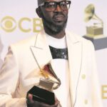 Black Coffee Instagram - I remain in awe of God’s grace and mercy; because I did not prepare a speech for the ceremony, with this post I would like to extend my gratitude. I thank God for the gift of music, for blessing me with a beautiful healthy family, a wonderful group of friends and fans from all corners of the world. Thank you to @cv0tta , the @alegriaagency team, @amanda_dandala & @soulisticagency team @dslevy and Kyle, as well as everyone at @wme. Thank you to all the artists that contributed and poured their all to Subconsciously - @angelos_music, @msaki_za, @jozzy, @jinaduofficial, @davidguetta, @maxineashley, @delilahmontagu, @pharell, @sabrinaclaudio, @tellamanofficial, @michaelmalih, @unarams, @diplo, @_elderbrook, @sunelmusician, @nduduzomakhathini @usher, @celeste, @cassie and everyone else who worked on production and songwriting to create this body of work. This award is dedicated to my kids who have had to put up with me being on the road working on this Music. I love you, thank you for your unwavering and unconditional love. You anchor me❤️ @esonaaaa, to have dedicated my first album to you not knowing what it would yield and now witnessing you by my side proudly holding my first Grammy award was a moment too great and precious for words. Sharing the moment with you has been an incredible experience. I also dedicate the award to every African child who has a dream of excelling in anything they envision, I want to affirm that it is all possible. #Godsveryown Thanks to @mikeamiri & his team for the custom @amiri suits.🙏🏿🙏🏿❤️ Las Vegas