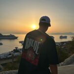Blake Gray Instagram – Last day Mykonos, Greece