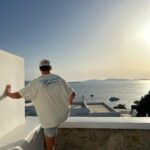 Blake Gray Instagram - executed this cannonball perfectly Mykonos, Greece