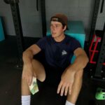 Blake Gray Instagram - staying hydrated