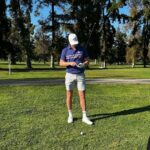Blake Gray Instagram - Always smiling on the course