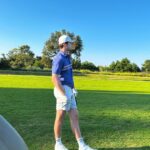 Blake Gray Instagram - Always smiling on the course
