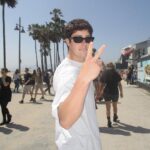 Blake Gray Instagram - The best time to wear some stripe shorts.. is allll the timeeee