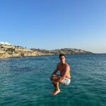 Blake Gray Instagram – executed this cannonball perfectly Mykonos, Greece