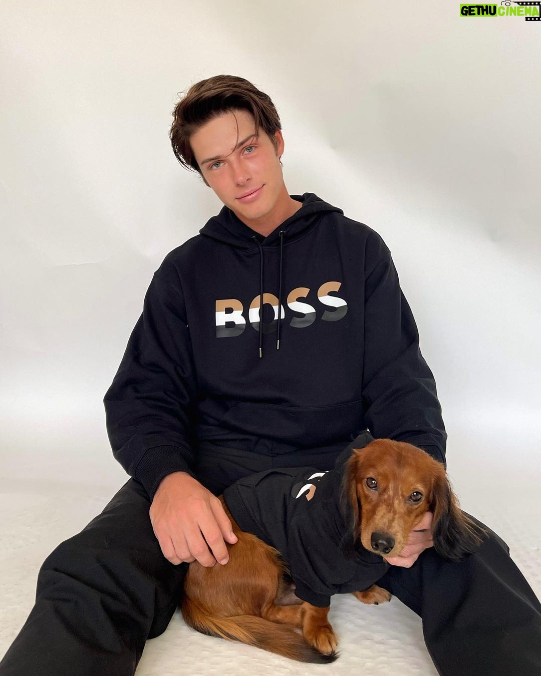 Blake Gray Instagram - Who wore it better… Me or Kip ? @boss #beyourownboss