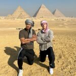 Blake Gray Instagram - They should put me on the back of the $1 Bill too Giza Cairo Egypt