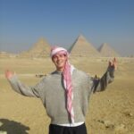 Blake Gray Instagram - They should put me on the back of the $1 Bill too Giza Cairo Egypt