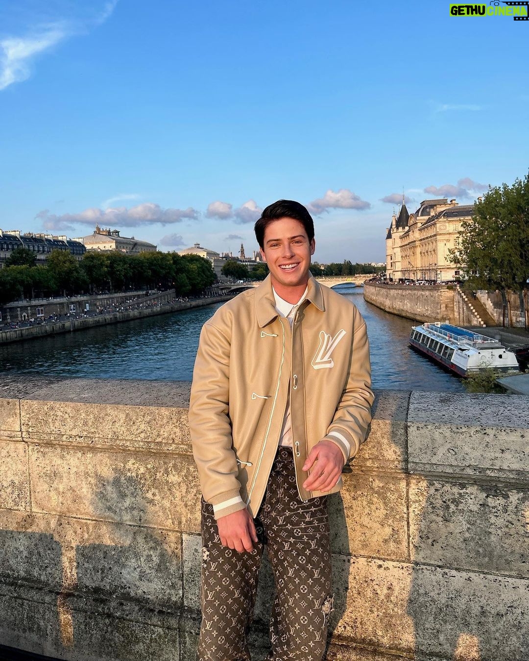 Blake Gray Instagram - One for the books 🥂 #lvmenss24 Paris, France