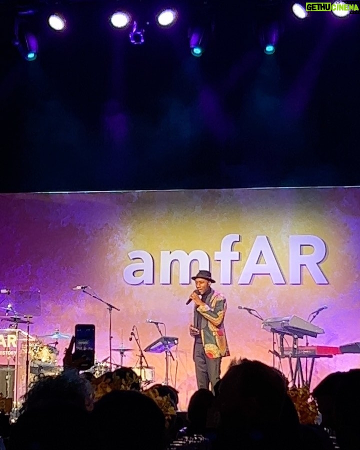 Blake Gray Instagram - Last night at @amfar in @fendi ❤️