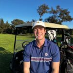 Blake Gray Instagram - Always smiling on the course