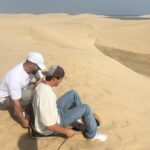 Blake Gray Instagram - Where the beach meets the desert 🐪 DOHA - Qatar