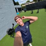 Blake Gray Instagram - staying hydrated