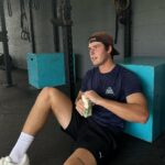 Blake Gray Instagram - staying hydrated