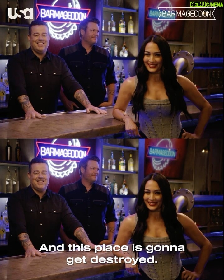 Blake Shelton Instagram - We’re back for more #Barmageddon, see y'all Monday 11/10c on USA Network!!!!