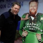 Blake Shelton Instagram - This was over the top and unbelievable!!!! Hope everybody had a happy St. Patrick's Day!!!! Thank you @paycomcenter!!!! #StPatricksDay #BackToTheHonkyTonk
